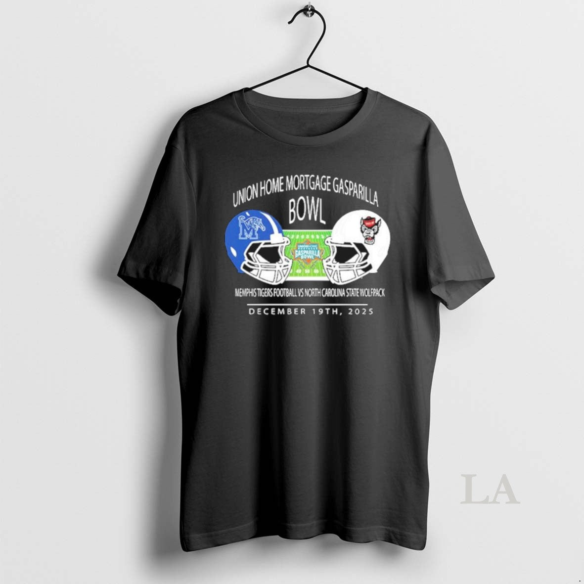Original Memphis Tigers Vs Nc State Wolfpack Union Home Mortgage Gasparilla Bowl December 19th 2025 T-Shirts, Hoodie, Sweatshirt - T-Shirt, Sweatshirt, Hoodie