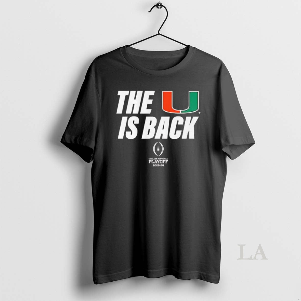 Original Miami Football 2025 Cfp U Is Back T-Shirts, Hoodie, Sweatshirt - T-Shirt, Sweatshirt, Hoodie