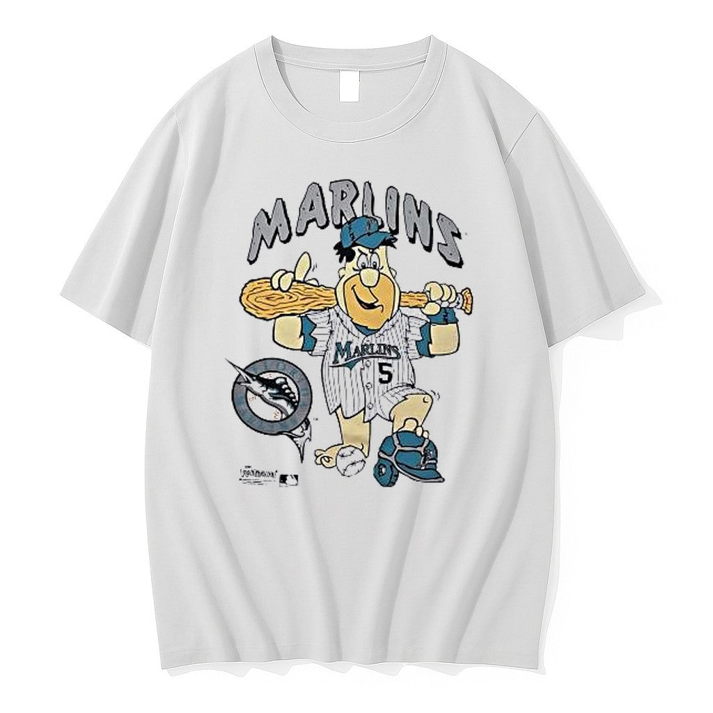 Original Miami Marlins Fred Flinstones 1994 Vintage Tshirts Jpg Unisex T-shirt, Sweatshirt, Hoodie, Long Sleeve Tee - T-Shirt, Sweatshirt, Hoodie