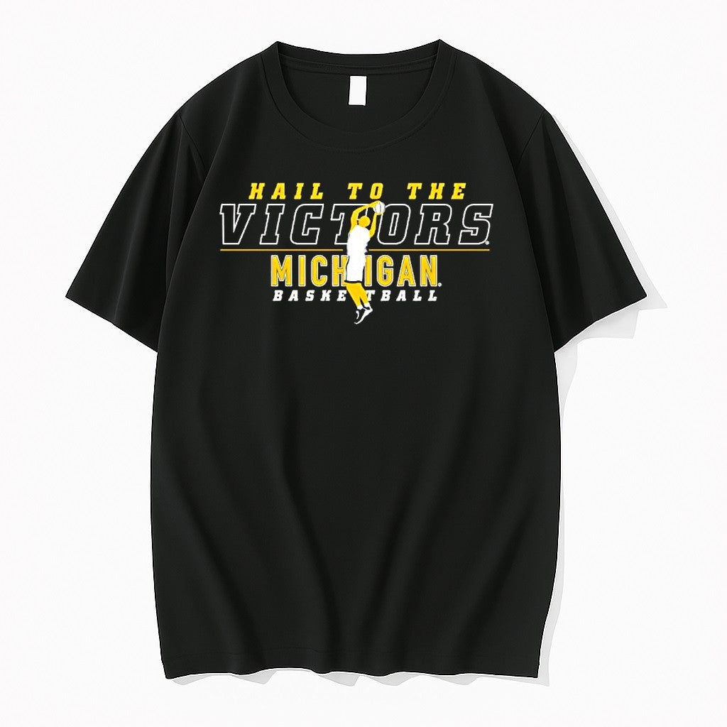 Original Michigan Wolverines Basketball Hail To The Victors Tshirts Jpg Unisex T-shirt, Sweatshirt, Hoodie, Long Sleeve Tee - T-Shirt, Sweatshirt, Hoodie