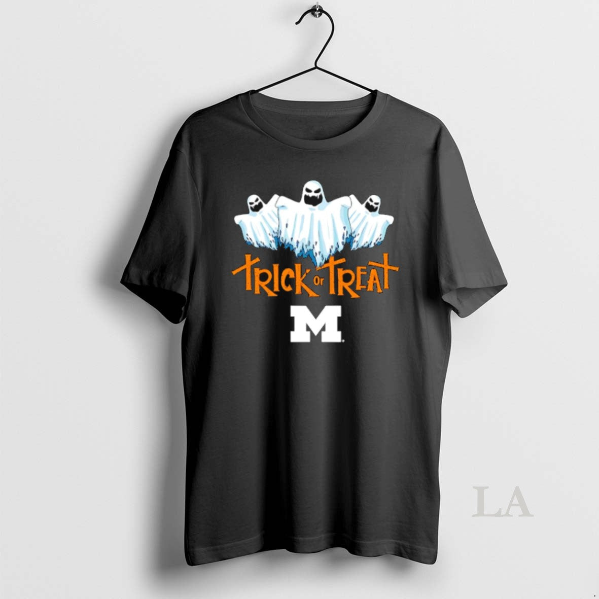 Original Michigan Wolverines Trick Or Treat Ghosts Halloween Unisex T-shirt, Sweatshirt, Hoodie, Long Sleeve Tee - T-Shirt, Sweatshirt, Hoodie