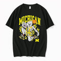 Original Michigan Wolverines Mens Basketball Skeleton 25 Player Black Tshirts Unisex T-shirt, Sweatshirt, Hoodie, Long Sleeve Tee - T-Shirt, Sweatshirt, Hoodie