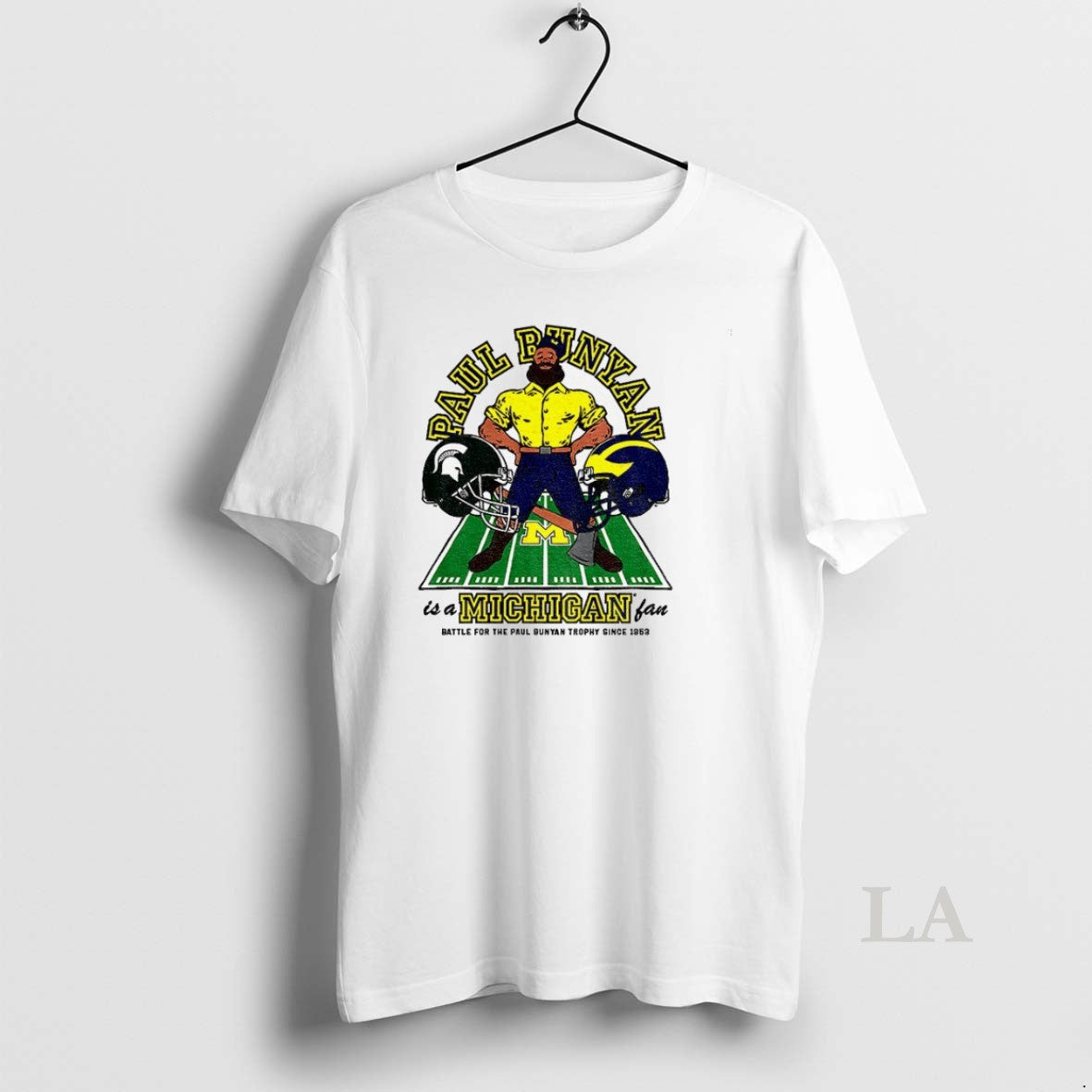 Original Michigan Wolverines Vs Spartans Paul Bunyan Is A Michigan Fan Unisex T-shirt, Sweatshirt, Hoodie, Long Sleeve Tee - T-Shirt, Sweatshirt, Hoodie