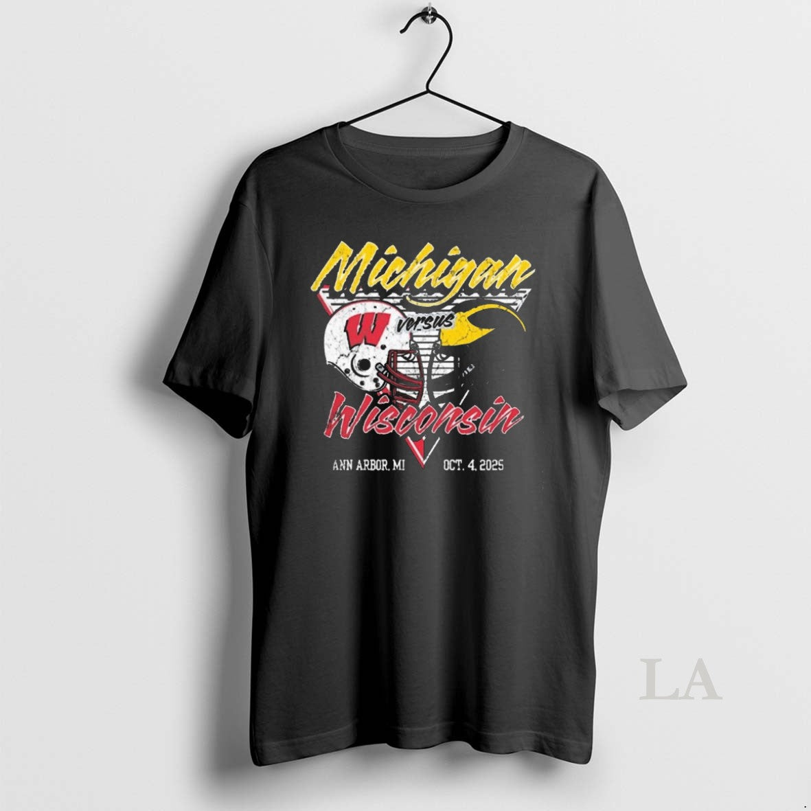 Original Michigan Wolverines Vs Wisconsin Badgers Football October 4 2025 Ann Arbor Mi Unisex T-shirt, Sweatshirt, Hoodie, Long Sleeve Tee - T-Shirt, Sweatshirt, Hoodie