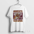 Original Minnesota Golden Gophers Basketball 1851 Williams Arena Mascot Unisex T-shirt, Sweatshirt, Hoodie, Long Sleeve Tee - T-Shirt, Sweatshirt, Hoodie
