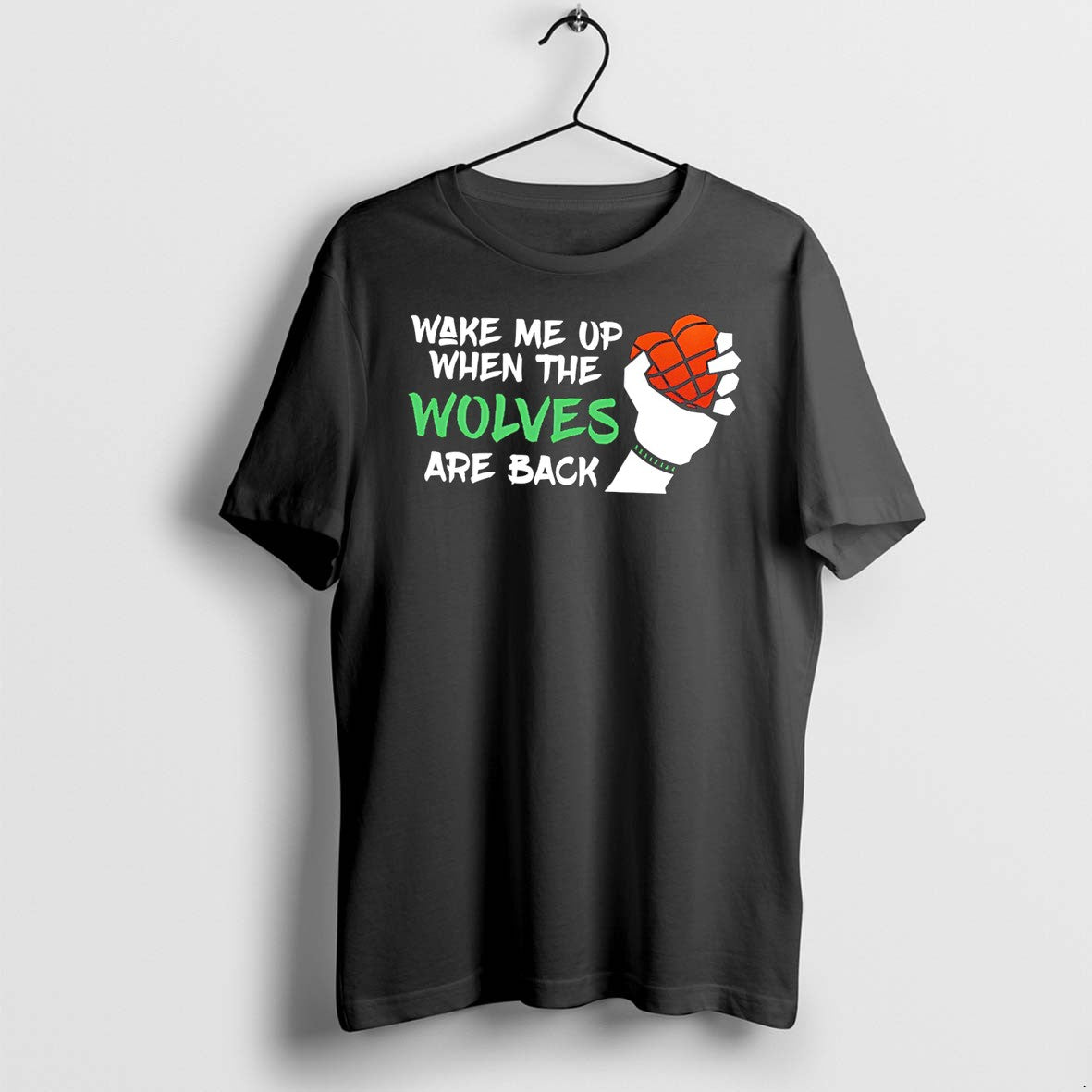 Original Minnesota Timberwolves Wake Me Up When The Wolves Are Back Hibernation Tee Tshirts - T-Shirt, Sweatshirt, Hoodie