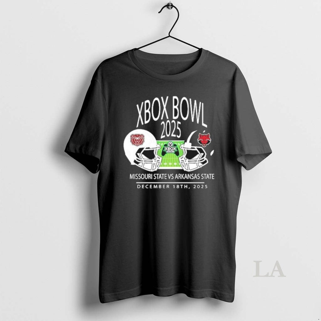 Original Missouri State Football Vs Arkansas State Xbox Bowl December 18th 2025 T-Shirts, Hoodie, Sweatshirt - T-Shirt, Sweatshirt, Hoodie
