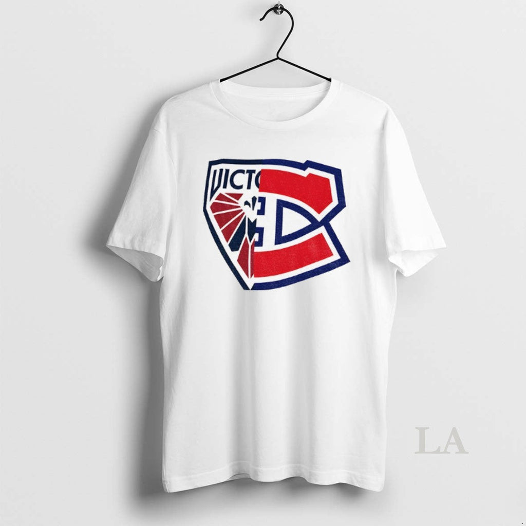 Original Montreal Victoire X Montreal Canadiens Nhl Hockey Mashup Logo Unisex T-shirt, Sweatshirt, Hoodie, Long Sleeve Tee - T-Shirt, Sweatshirt, Hoodie