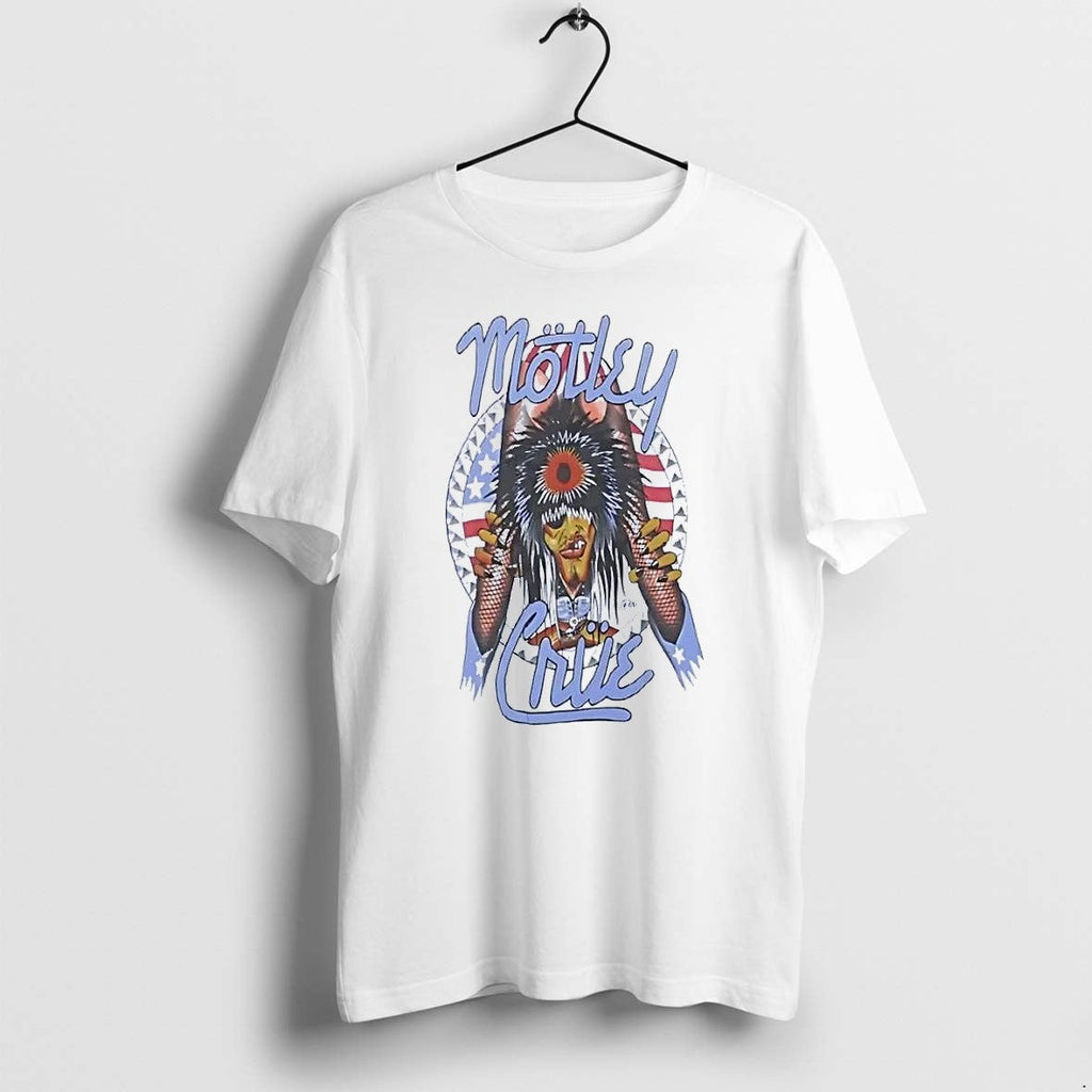 Original Motley Crue Tyler America Copyright 1989 Motley Crue Inc White Tshirts Unisex T-shirt, Sweatshirt, Hoodie, Long Sleeve Tee - T-Shirt, Sweatshirt, Hoodie