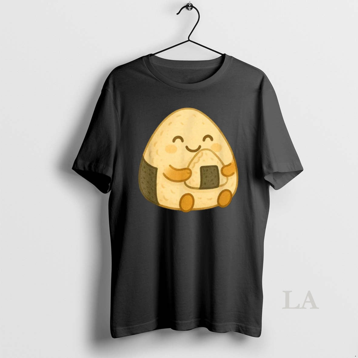 Original Musubi Eating Rice Ball Unisex T-shirt, Sweatshirt, Hoodie, Long Sleeve Tee - T-Shirt, Sweatshirt, Hoodie