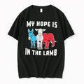 Original My Hope Is In The Lamb Christian Political Faith Donkey Elephant 2026 Black Tshirts - T-Shirt, Sweatshirt, Hoodie