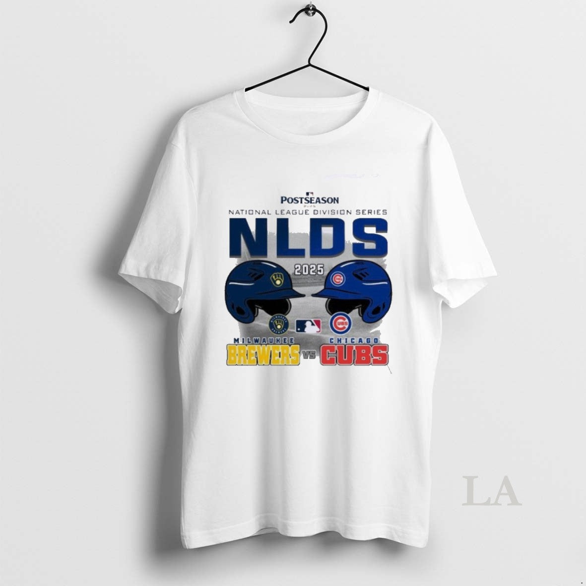 Original Nlds Matchup 2025 Cubs Vs Brewers Postseason Unisex T-shirt, Sweatshirt, Hoodie, Long Sleeve Tee - T-Shirt, Sweatshirt, Hoodie