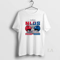 Original Nlds Matchup 2025 Dodgers Vs Phillies Postseason Unisex T-shirt, Sweatshirt, Hoodie, Long Sleeve Tee - T-Shirt, Sweatshirt, Hoodie