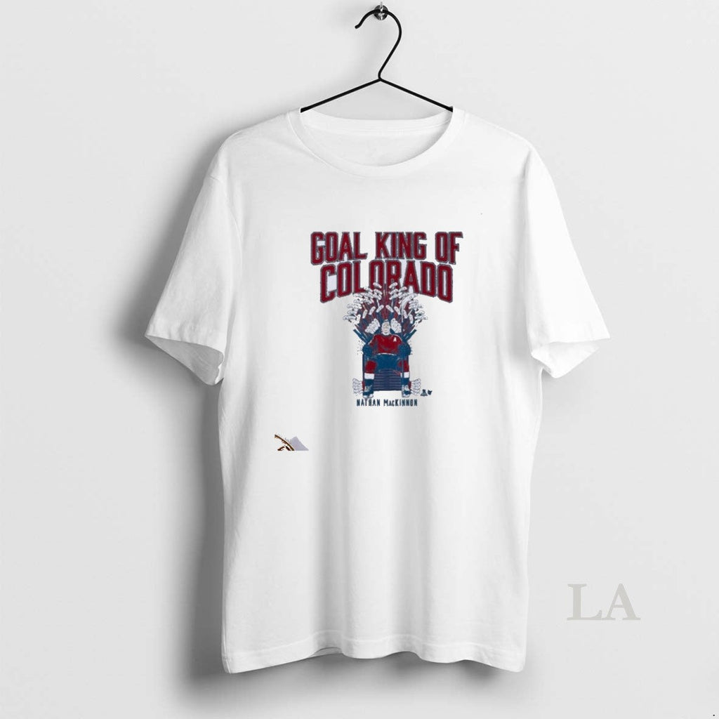 Original Nathan Mackinnon Goal King Colorado Avalanche T-Shirts, Hoodie, Sweatshirt - T-Shirt, Sweatshirt, Hoodie