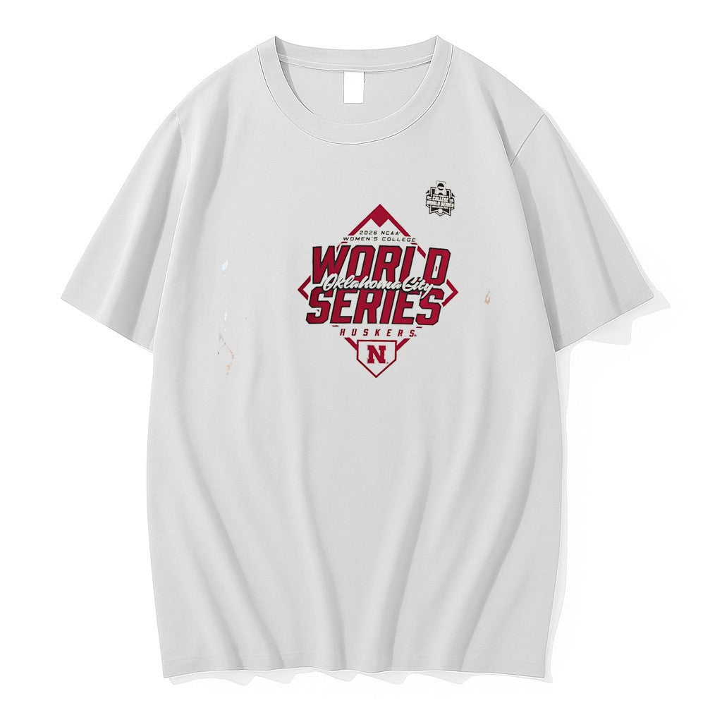 Original Nebraska Huskers 2026 Ncaa Womens College World Series Oklahoma City Tee Tshirts Unisex T-shirt, Sweatshirt, Hoodie, Long Sleeve Tee - T-Shirt, Sweatshirt, Hoodie