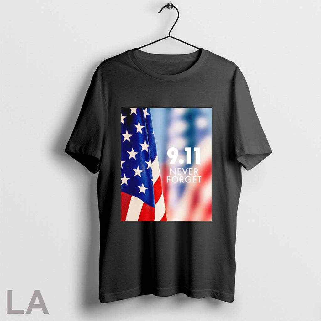 Original Never Forget 9 11 American Flag Unisex T-shirt, Sweatshirt, Hoodie, Long Sleeve Tee - T-Shirt, Sweatshirt, Hoodie