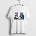 Original New York Yankees Vs Toronto Blue Jays 2025 Mlb American League Divisional Round Mascots - T-Shirt, Sweatshirt, Hoodie