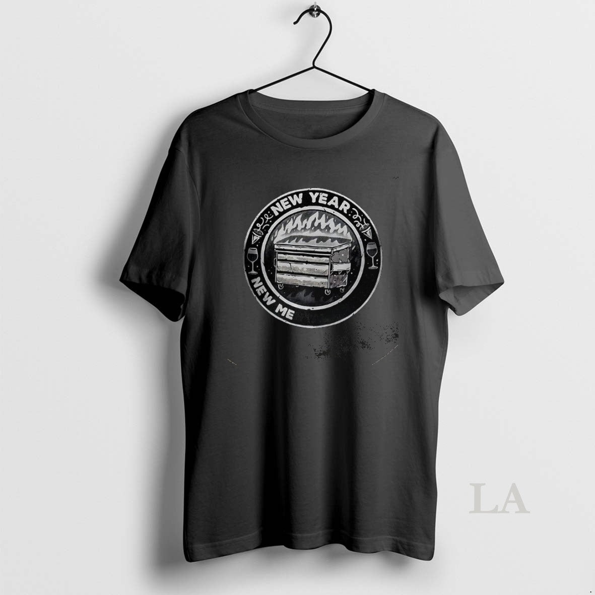 Original New Year New Mental Battles Burning Trash Can Logo T-Shirts, Hoodie, Sweatshirt - T-Shirt, Sweatshirt, Hoodie