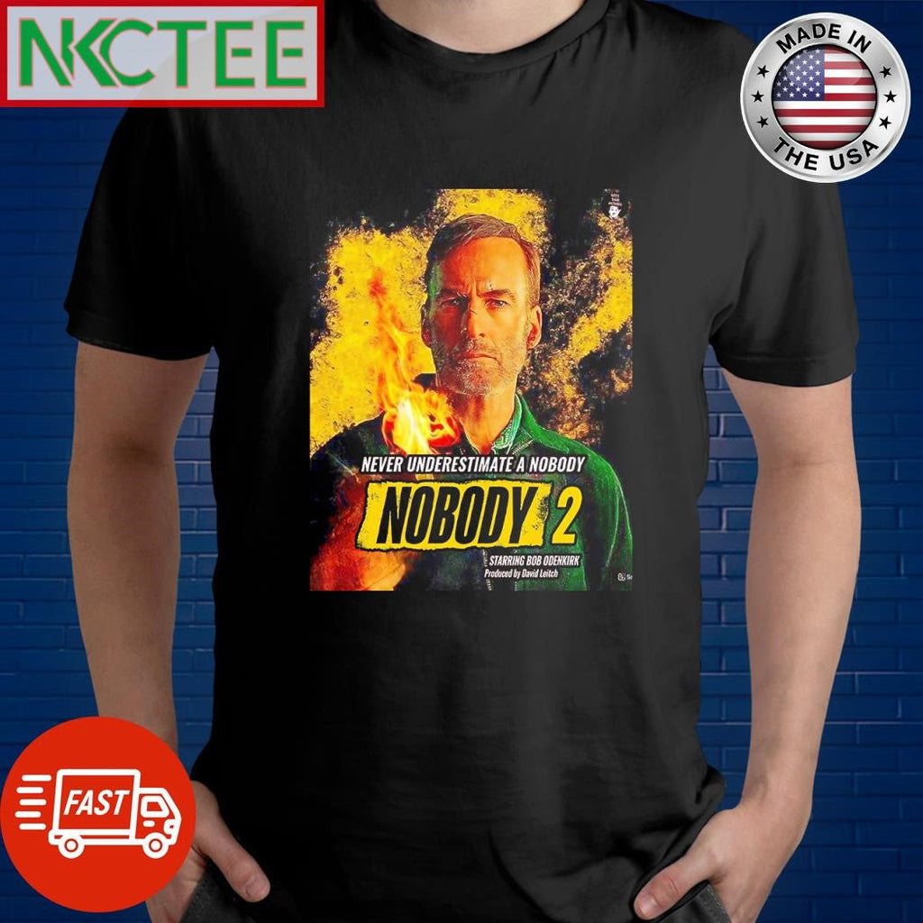 Original Nobody 2 2025 poster shirt Unisex T-shirt, Sweatshirt, Hoodie, Long Sleeve Tee - T-Shirt, Sweatshirt, Hoodie