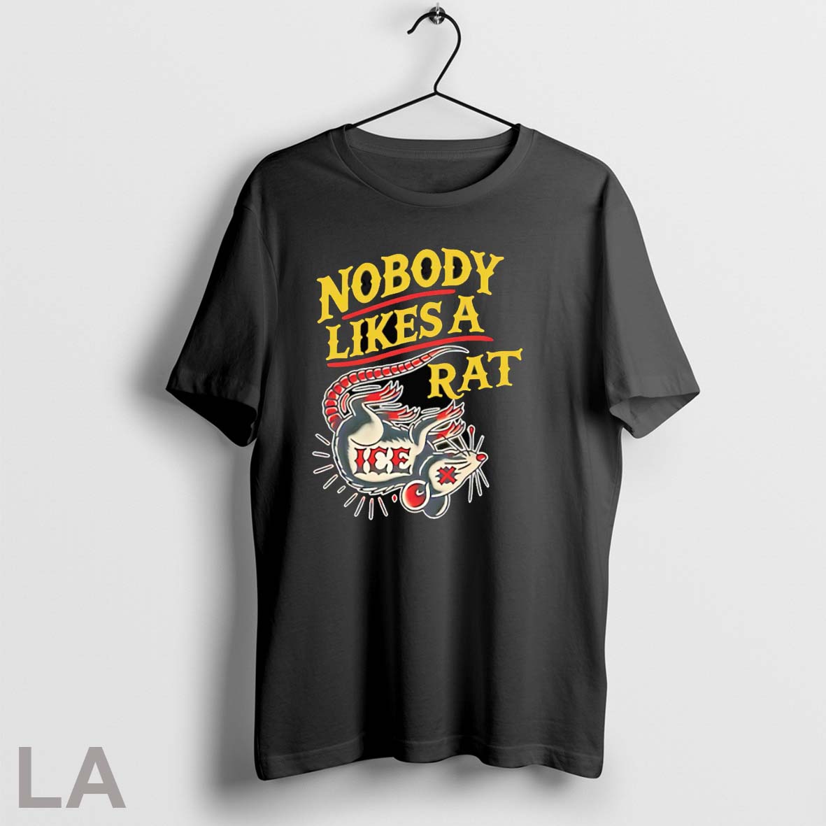 Original Nobody Likes A Rat Ice Unisex T-shirt, Sweatshirt, Hoodie, Long Sleeve Tee - T-Shirt, Sweatshirt, Hoodie