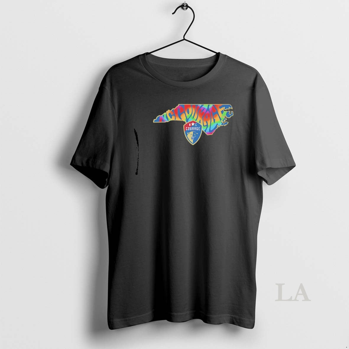 Original North Carolina Courage Groovy Pride State 2026 Unisex T-shirt, Sweatshirt, Hoodie, Long Sleeve Tee - T-Shirt, Sweatshirt, Hoodie