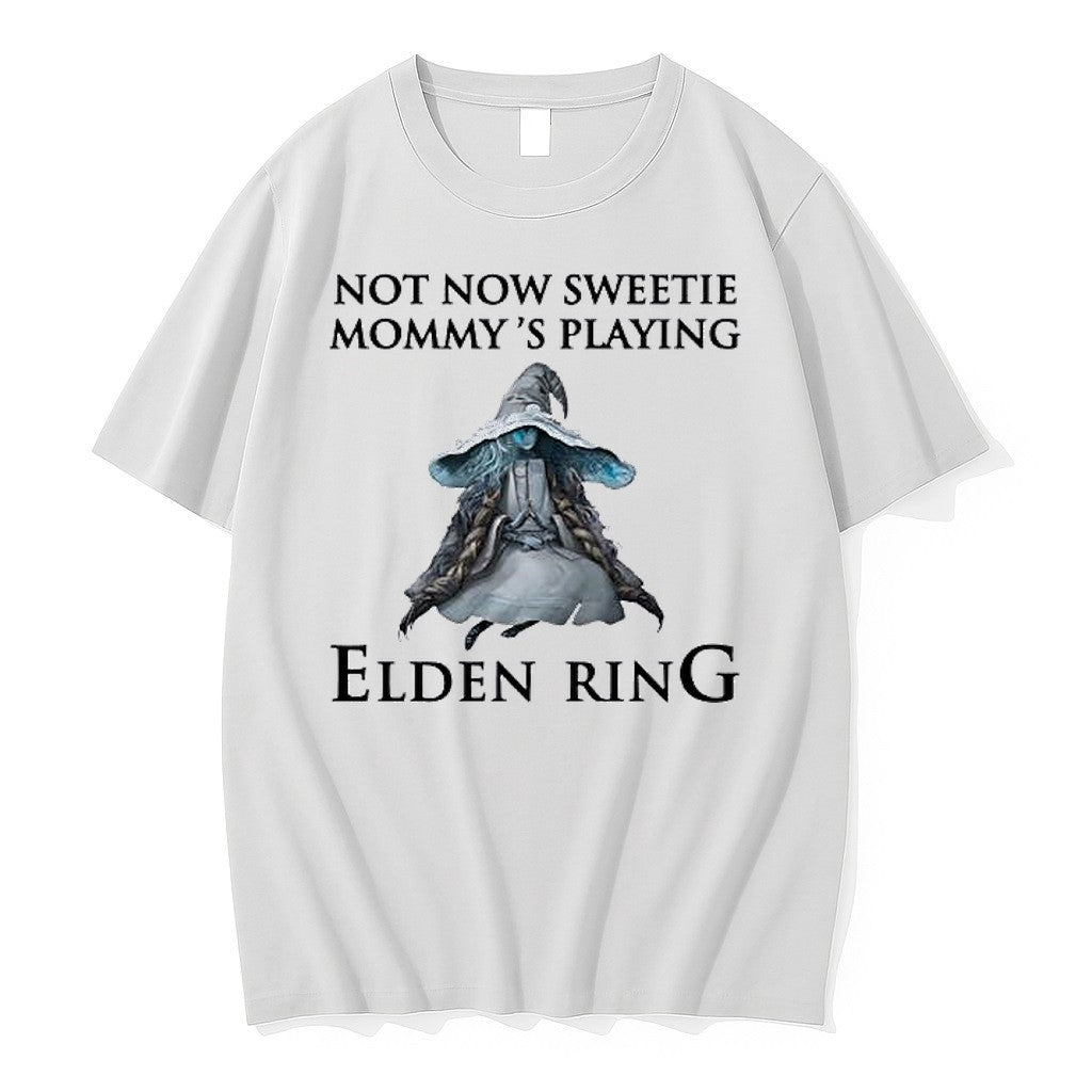 Original Not Now Sweetie Mommys Playing A Video Game Tshirts Jpg Unisex T-shirt, Sweatshirt, Hoodie, Long Sleeve Tee - T-Shirt, Sweatshirt, Hoodie
