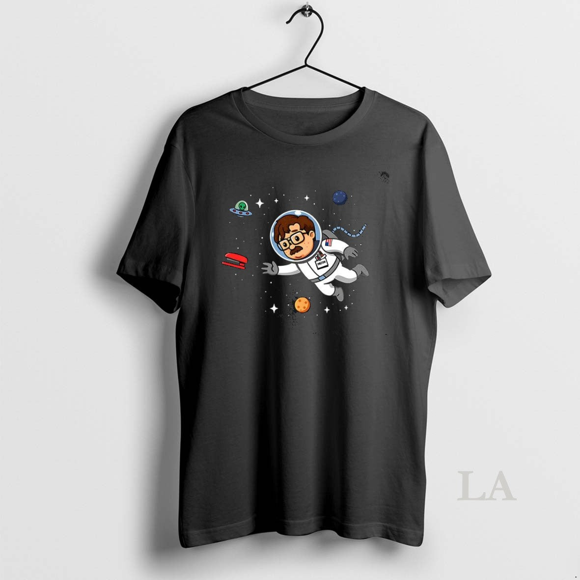 Original Office Man In Outer Space Alien Unisex T-shirt, Sweatshirt, Hoodie, Long Sleeve Tee - T-Shirt, Sweatshirt, Hoodie