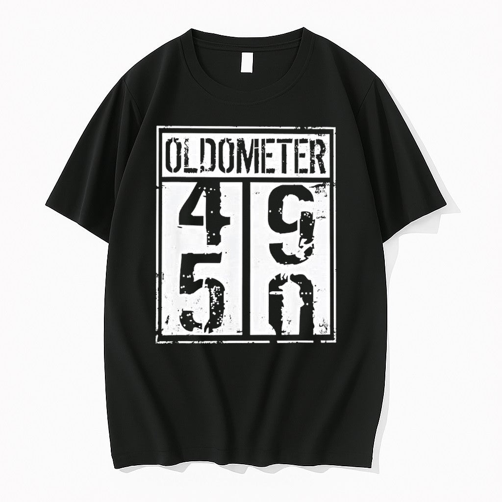 Original Oldometer 50th Birthday 49 50 Years Old Joke Tshirts Jpg Unisex T-shirt, Sweatshirt, Hoodie, Long Sleeve Tee - T-Shirt, Sweatshirt, Hoodie