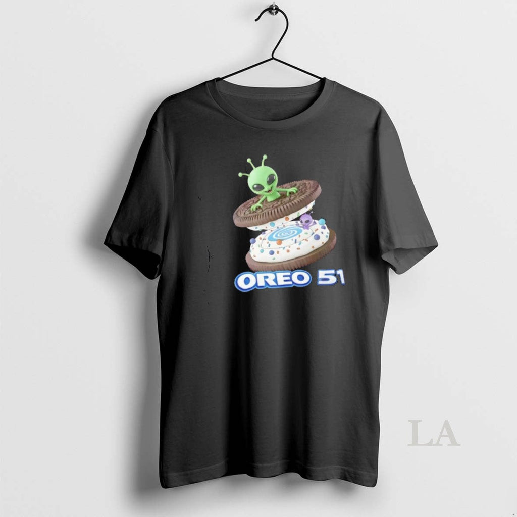 Original Oreo 51 Alien Cookie Area 51 Ufo Fan T-Shirts, Hoodie, Sweatshirt - T-Shirt, Sweatshirt, Hoodie