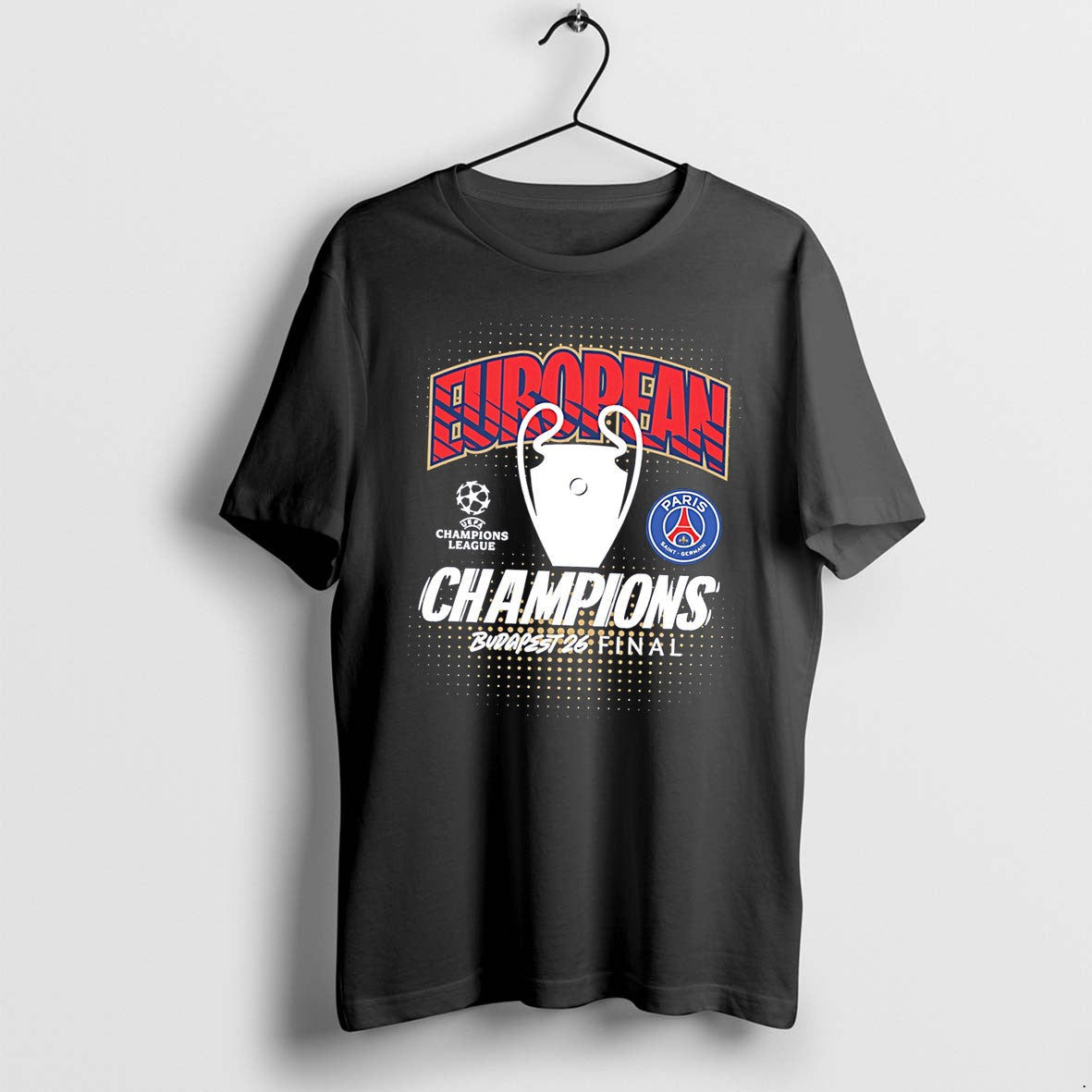 Original Psg European Champions League Final 2026 Tee Tshirts Jpg Unisex T-shirt, Sweatshirt, Hoodie, Long Sleeve Tee - T-Shirt, Sweatshirt, Hoodie