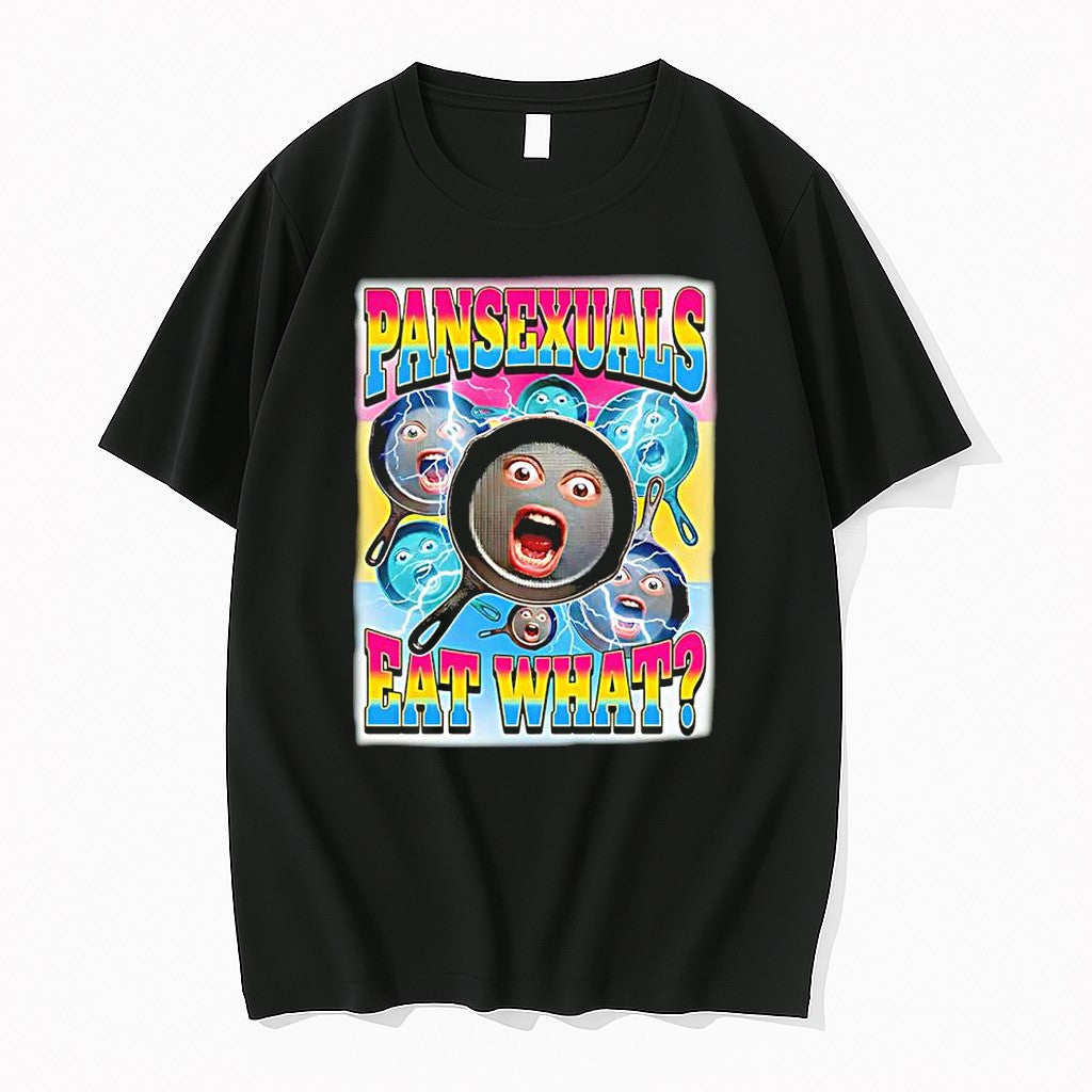 Original Pansexuals Eat What Screaming Pans Pansexual Pride Tshirts Jpg Unisex T-shirt, Sweatshirt, Hoodie, Long Sleeve Tee - T-Shirt, Sweatshirt, Hoodie