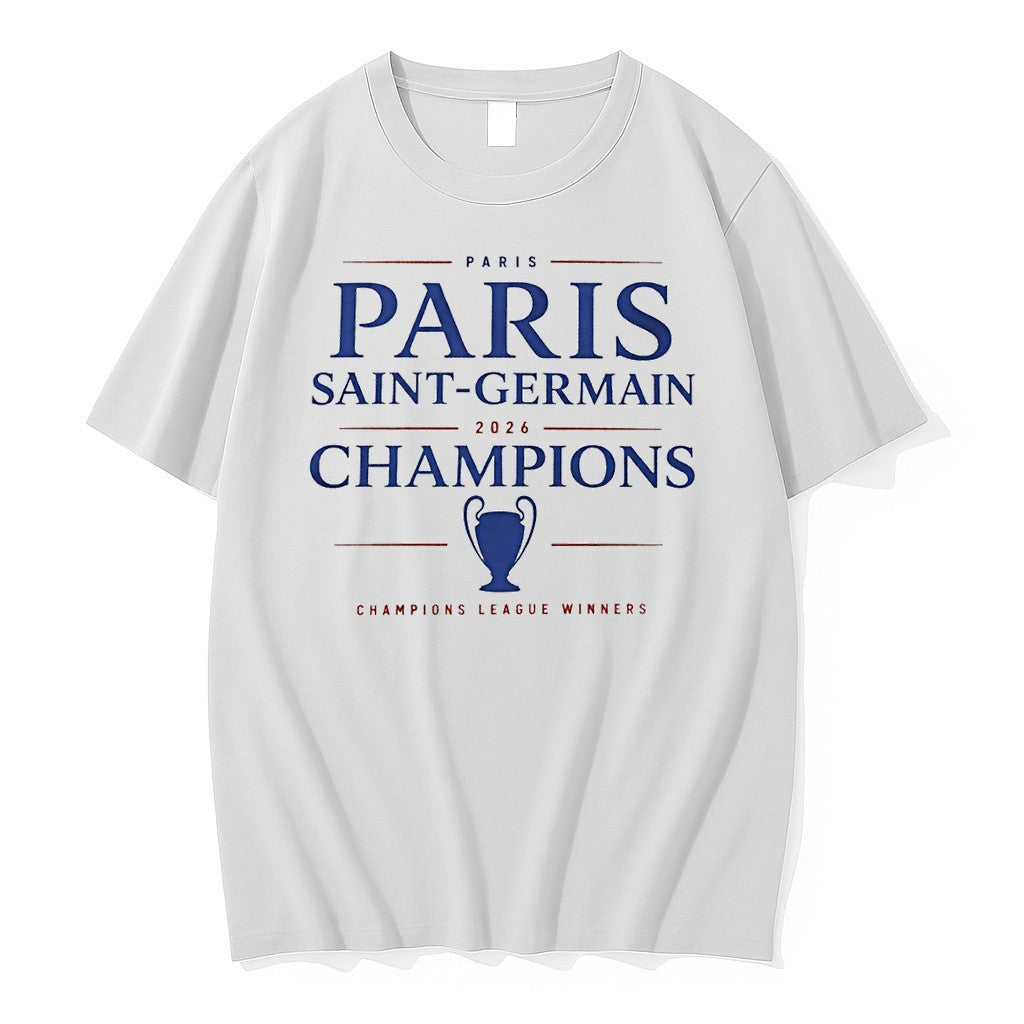 Original Paris Saint Germain 2026 Champions League Winners Sports Tshirts Jpg Unisex T-shirt, Sweatshirt, Hoodie, Long Sleeve Tee - T-Shirt, Sweatshirt, Hoodie