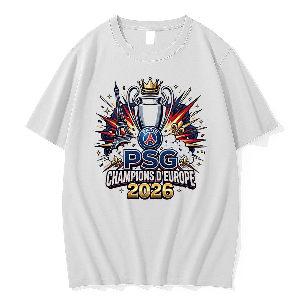 Original Paris Saint Germain Psg Champions League Winners 2026 Tshirts Jpg Unisex T-shirt, Sweatshirt, Hoodie, Long Sleeve Tee - T-Shirt, Sweatshirt, Hoodie
