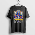 Original Paris Saint Germain Back To Back Champins League Champions Signature Tshirts Unisex T-shirt, Sweatshirt, Hoodie, Long Sleeve Tee - T-Shirt, Sweatshirt, Hoodie
