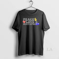 Original Peace Love And Mixtapes Unisex T-shirt, Sweatshirt, Hoodie, Long Sleeve Tee - T-Shirt, Sweatshirt, Hoodie