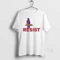 Original Penguin Holding Sandwich Resist Political 2025 Unisex T-shirt, Sweatshirt, Hoodie, Long Sleeve Tee - T-Shirt, Sweatshirt, Hoodie