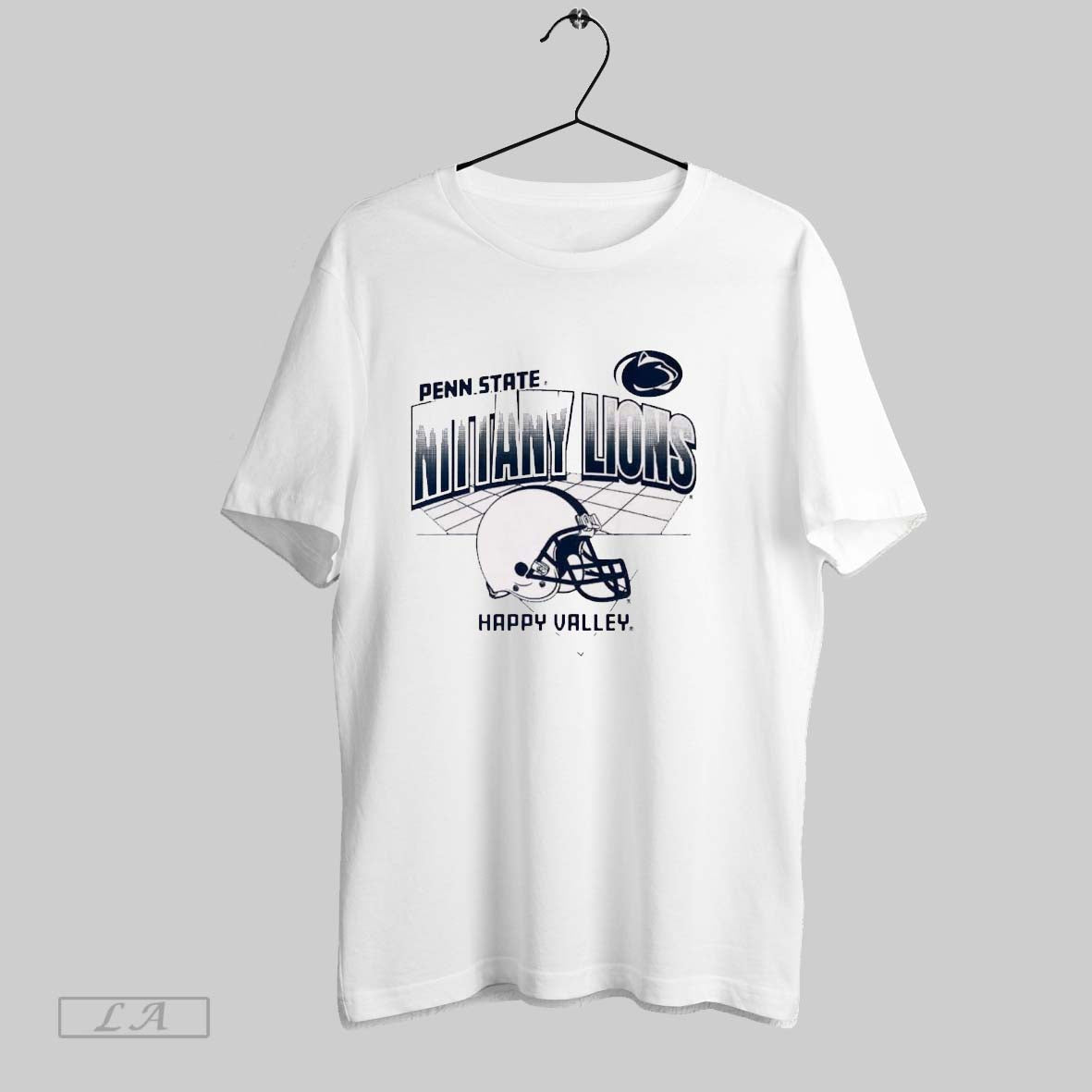 Original Penn State Nittany Lions Football Ncaa Happy Valley University Park Pa Helmet Grid - T-Shirt, Sweatshirt, Hoodie