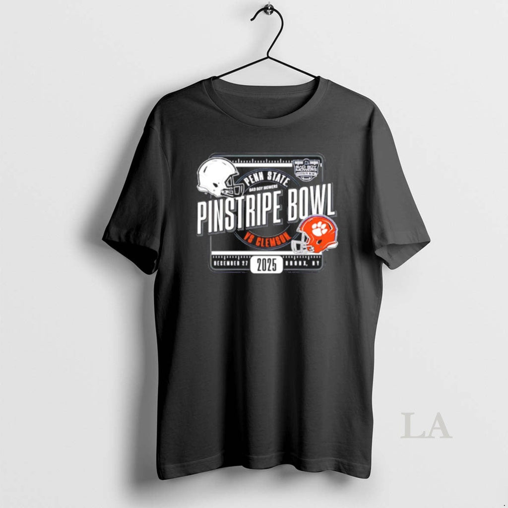Original Penn State Vs Clemson 2025 Bad Boy Mowers Pinstripe Bowl Helmets T-Shirts, Hoodie, Sweatshirt - T-Shirt, Sweatshirt, Hoodie