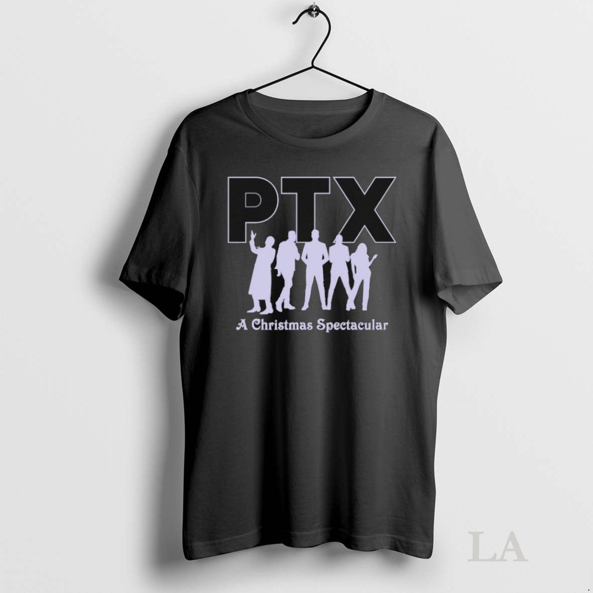 Original Pentatonix Ptx A Christmas Spectacular Silhouette Unisex T-shirt, Sweatshirt, Hoodie, Long Sleeve Tee - T-Shirt, Sweatshirt, Hoodie