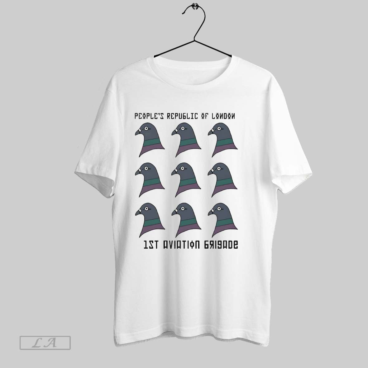 Original Peoples Republic Of London 1st Aviation Brigade Pigeon Unisex T-shirt, Sweatshirt, Hoodie, Long Sleeve Tee - T-Shirt, Sweatshirt, Hoodie