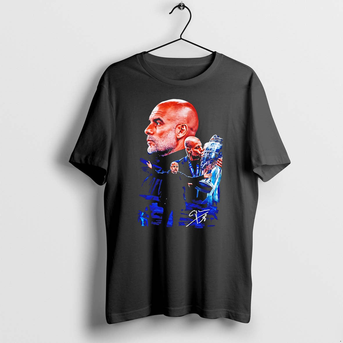 Original Pep Guardiola Manchester City 2026 Champions Trophy Tee Tshirts Jpg Unisex T-shirt, Sweatshirt, Hoodie, Long Sleeve Tee - T-Shirt, Sweatshirt, Hoodie