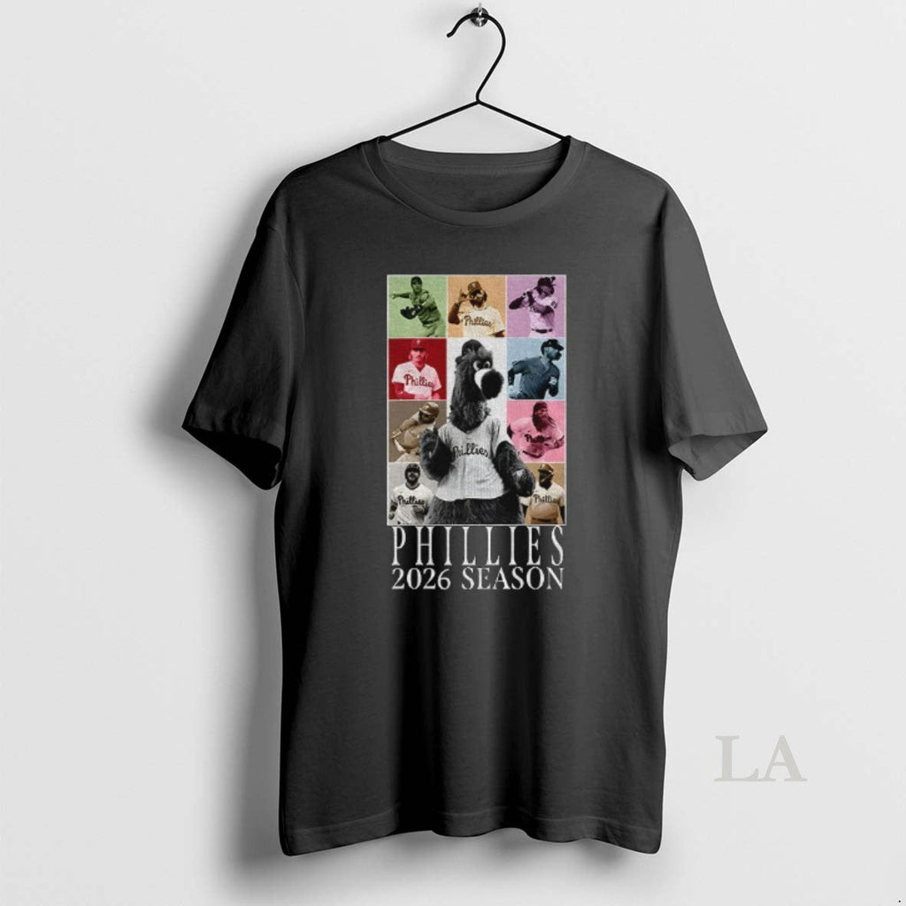 Original Phillie Phanatic Philadelphia Phillies Basketball Players Phillies Eras Tour 2026 - T-Shirt, Sweatshirt, Hoodie