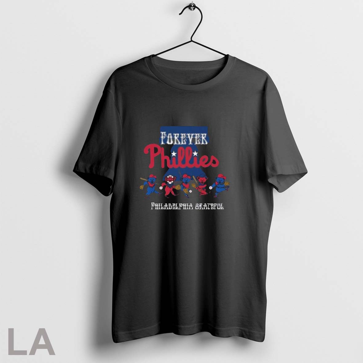 Original Phillies Grateful Dead Dancing Bears Forever Philadelphia Unisex T-shirt, Sweatshirt, Hoodie, Long Sleeve Tee - T-Shirt, Sweatshirt, Hoodie