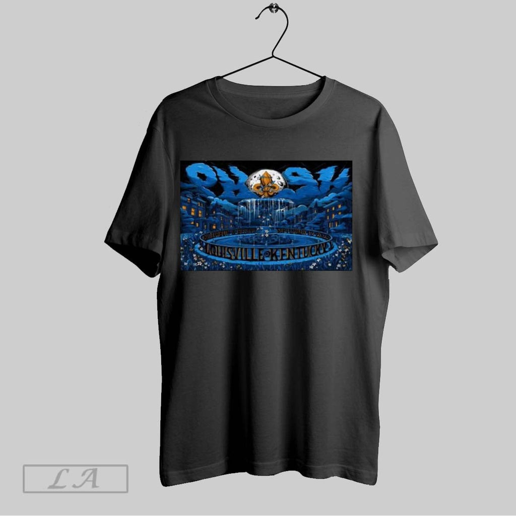 Original Phish In Louisville Ky Sep 12 2025 Unisex T-shirt, Sweatshirt, Hoodie, Long Sleeve Tee - T-Shirt, Sweatshirt, Hoodie