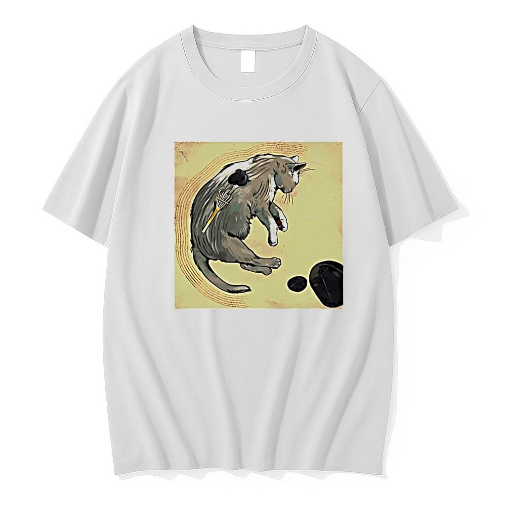 Original Picture Of A Cat Relaxing Tshirts Jpg Unisex T-shirt, Sweatshirt, Hoodie, Long Sleeve Tee - T-Shirt, Sweatshirt, Hoodie
