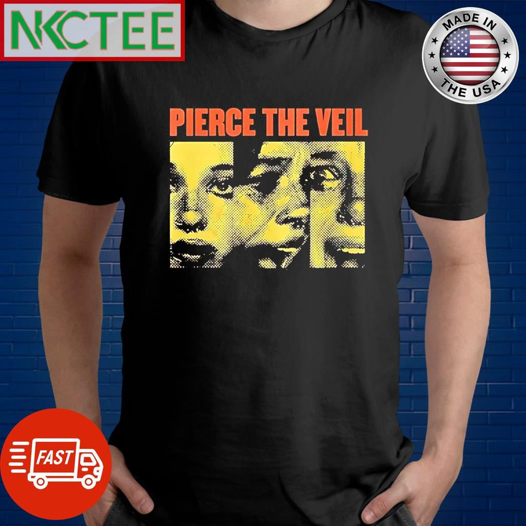 Original Pierce The Veil I Can’t Hear You World Tour 2025 horror shirt Unisex T-shirt, Sweatshirt, Hoodie, Long Sleeve Tee - T-Shirt, Sweatshirt, Hoodie