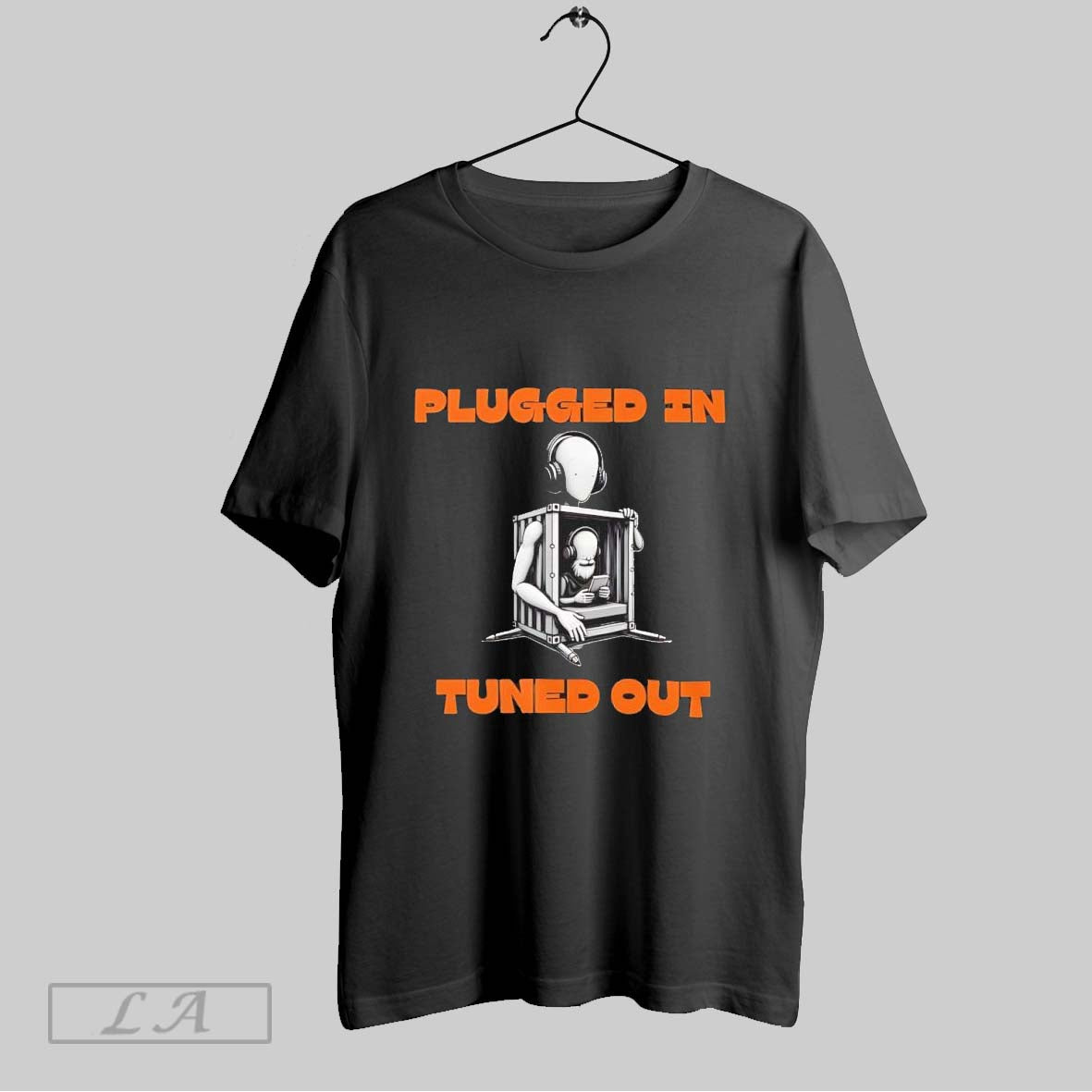 Original Plugged In Tuned Out Unisex T-shirt, Sweatshirt, Hoodie, Long Sleeve Tee - T-Shirt, Sweatshirt, Hoodie