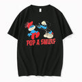 Original Pop A Smurf Cartoon Tshirts Jpg Unisex T-shirt, Sweatshirt, Hoodie, Long Sleeve Tee - T-Shirt, Sweatshirt, Hoodie