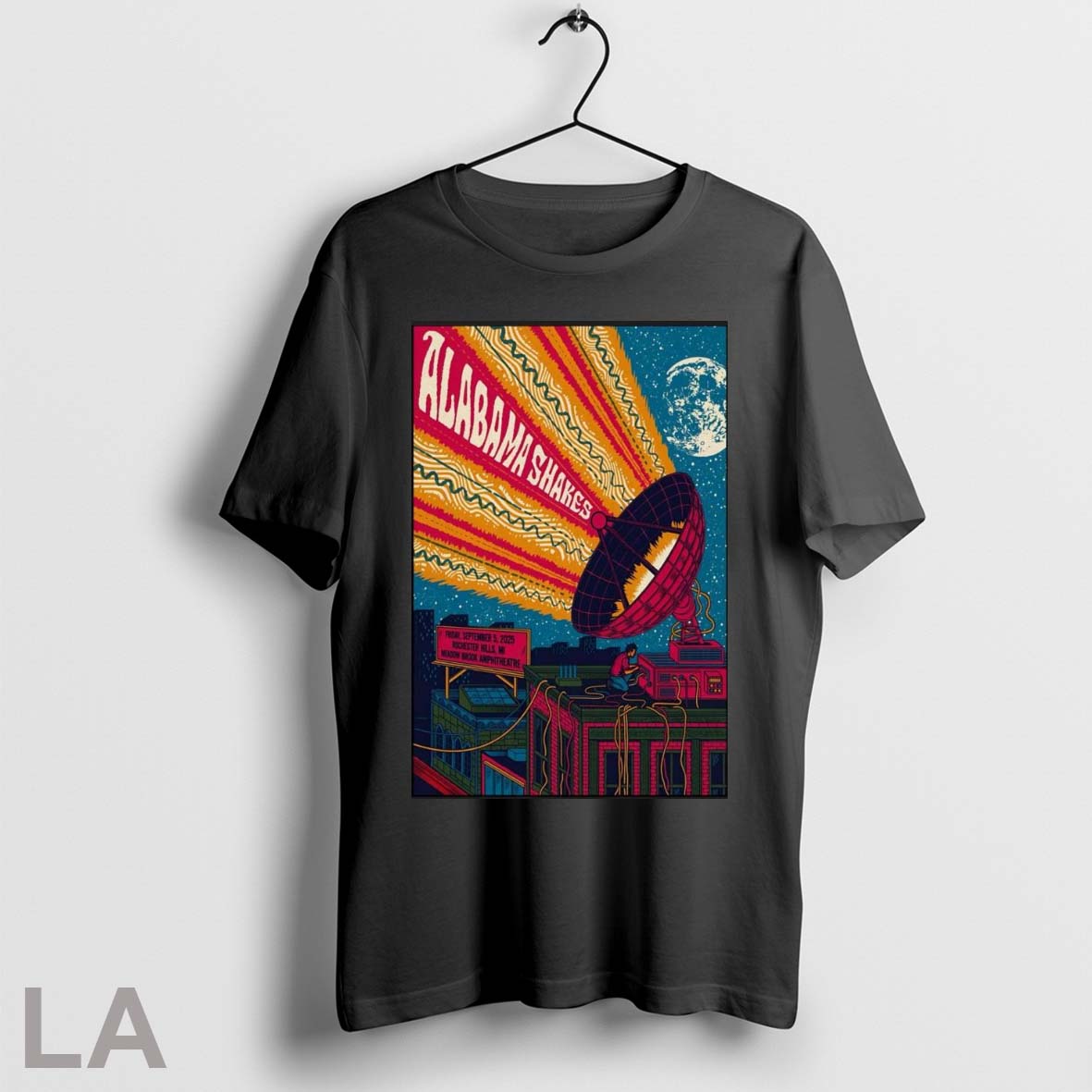 Original Poster Alabama Shakes September 5 2025 Meadow Brook Amphitheatre In Rochester Hills Mi - T-Shirt, Sweatshirt, Hoodie