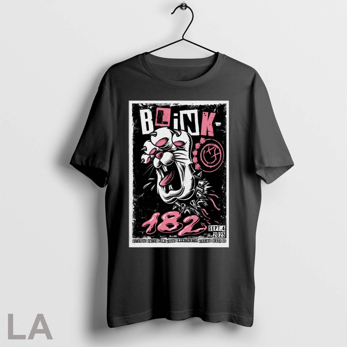 Original Poster Blink 182 Veterans United Home Loans Amphitheater In Virginia Beach Va September - T-Shirt, Sweatshirt, Hoodie